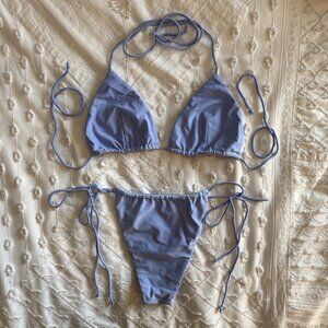 Riot Swim Bixi Bikini Set in Lavender - Size Small